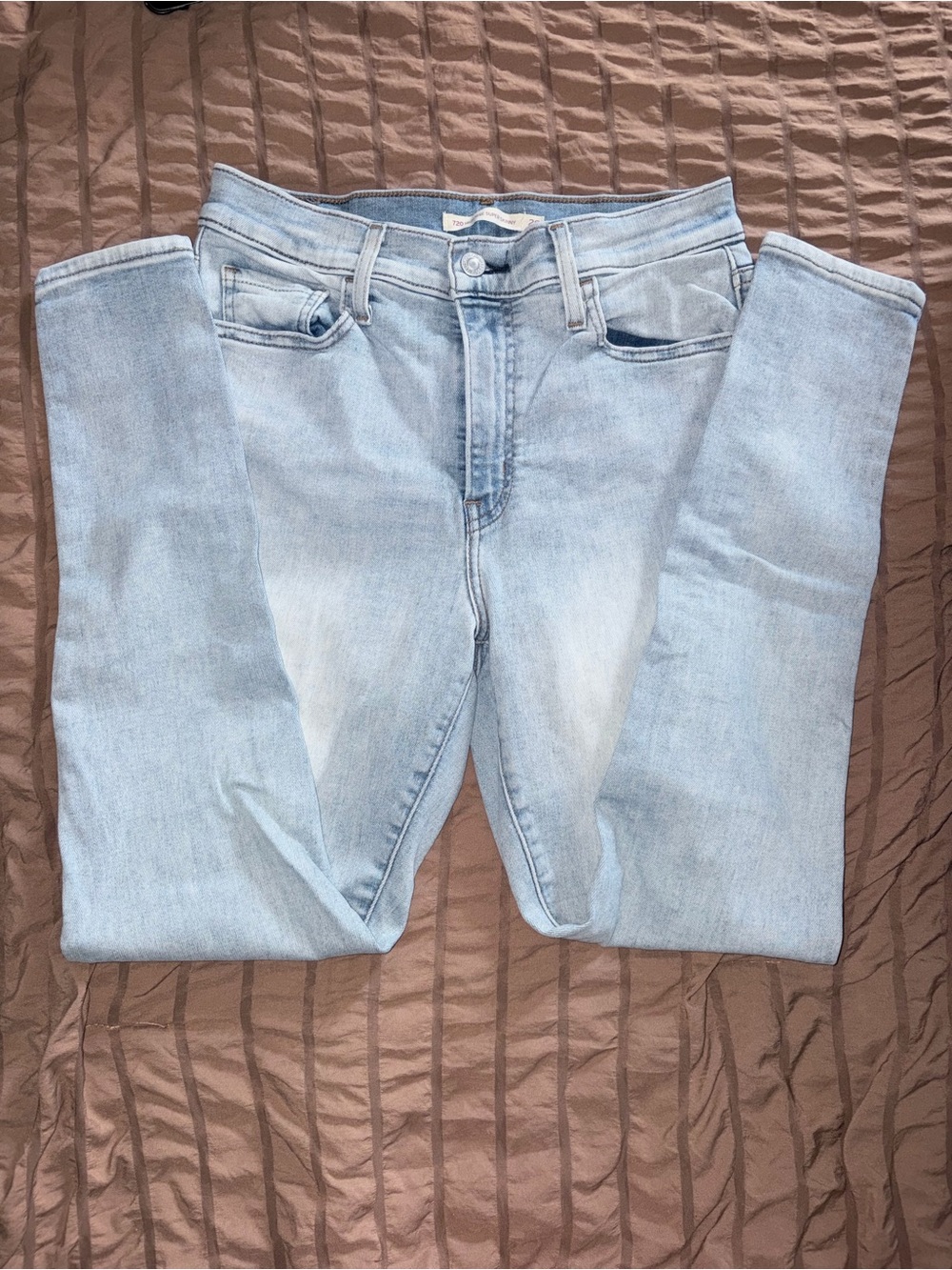 Levi’s High Rise Skinny Jeans - Light Blue Wash